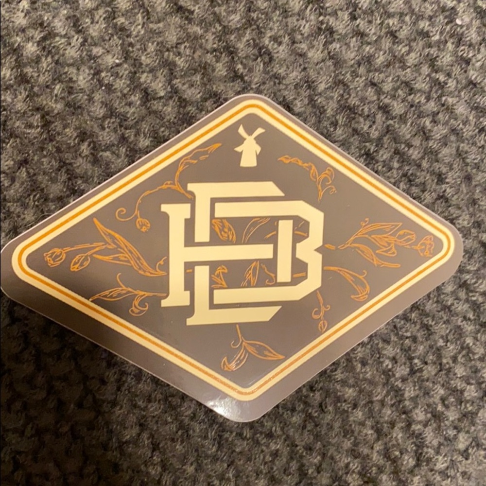 Dutch bros Christmas sticker